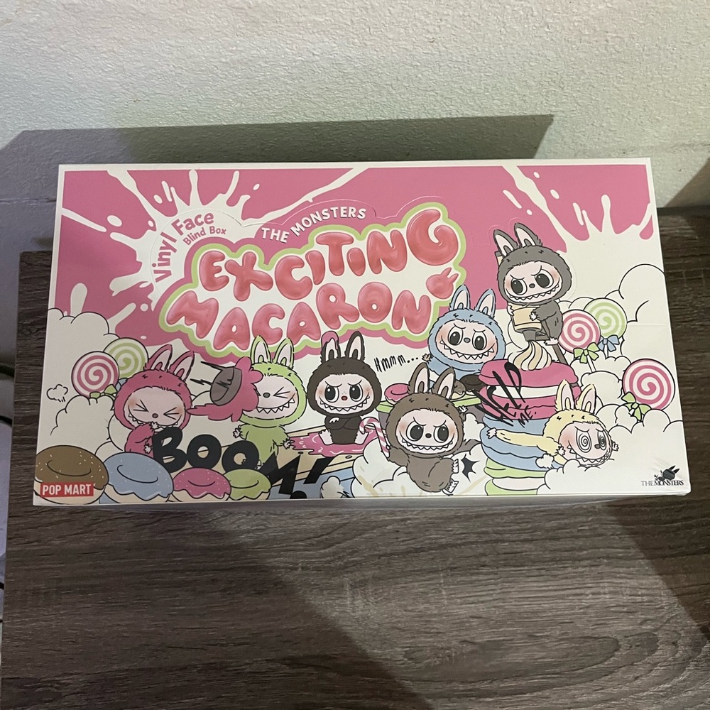 Authentic Pop Mart Labubu Exciting Macarons Set